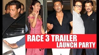 Race 3 Trailer Launch Party | Salman Khan, Bobby Deol, Jacqueline, Remo, Freddy