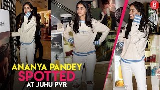 Ananya Pandey Spotted At Juhu PVR