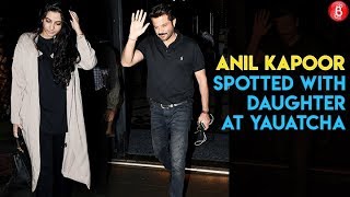 Anil Kapoor with Daughter Rhea Kapoor Spotted At Yauatcha