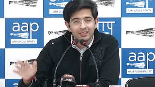 AAP Leader Raghav Chadha on Voter Deletion Verification exercise Conducted  in South Delhi Const
