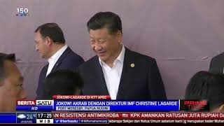 Jokowi Terlihat Akrab dengan Bos IMF di KTT APEC