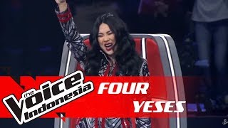 Modal Suara Unik, Semua Coach Berbalik! | FOUR YESES | The Voice Indonesia GTV 2018