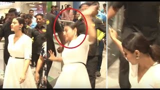 OMG ! Kajol Slipped While Entering In A Shopping Mall | Bollywood | Kajol