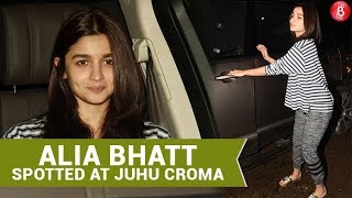 Alia Bhatt Spotted At Chroma In Juhu
