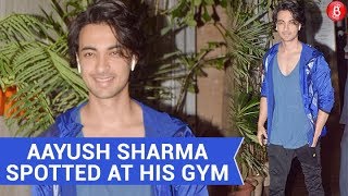 Aayush Sharma Spotted With Fans Outside His Gym