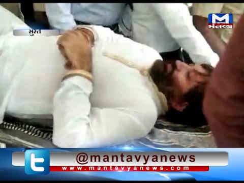Surat: Narayan Sai taken to Civil hospital from Jail due to Chest Pain