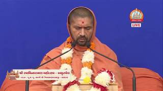 Live Shree Swaminarayan Mahotsav - Amrutvel 2018 Day 1 AM