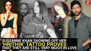 Spotted: Sussanne Khan Flaunts Her Tattoo On Her Movie Date With Hrithik Roshan & Kids