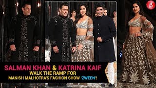 Salman Khan & Katrina Kaif Turn Showstoppers for Manish Malhotra's Fashion Show 'Zween'