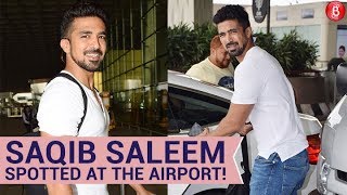 Saqib Saleem Spotted At The Airport, Sports A Casual Look!