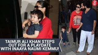 Kareena Kapoor Khan & Saif Ali Khan Take Taimur For A Playdate With Inaaya!