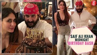 Inside Video: Saif Ali Khan Celebrates His Birthday With Family!