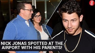 Nick Jonas Arrives In Mumbai With His Parents!