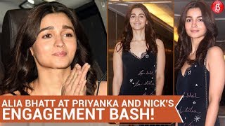 Gorgeous Alia Bhatt at Priyanka and Nick's Engagement Bash!