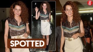 Kangana Ranaut At Her Stylish Best On A Movie Outing At Juhu PVR!