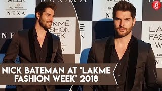 Nick Bateman Turns Heads At The 'Lakme Fashion Week' 2018!