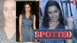 Spotted: Shraddha Kapoor Looks Super Pretty At Her Dubbing Session!