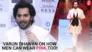 Varun Dhawan On Breaking Stereotypes | Lakme Fashion Week 2018