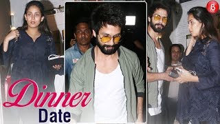 Shahid Kapoor steps out for a romantic dinner date with wife Mira Rajput