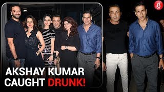 Akshay Kumar's DRUNK Act At His Birthday Party!