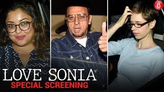 Bollywood Stars Attend The Special Screening Of 'Love Sonia'