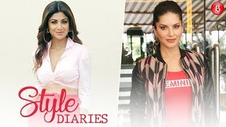 Shilpa Shetty & Sunny Leone Step Out In Style!