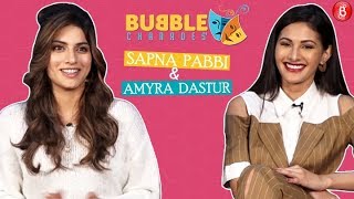Bubble Charades with 'Trip 2' actresses, Amyra Dastur and Sapna Pabbi