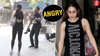 SHOCKING! Sara Ali Khan gets ANGRY on paparazzi. Watch Video