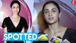 Alia Bhatt attends Tapan Modi's Calligraphy Exhibition as the chief guest