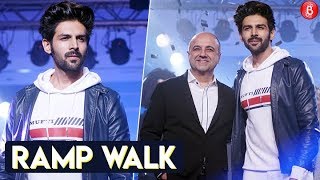 Kartik Aaryan Sets The Ramp On Fire For Mufti's Autumn Winter 2018 Collection