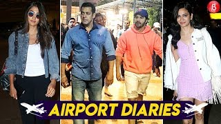 Salman Khan, Varun Dhawan, Kriti Kharbanda Keep It Casual At The Airport!