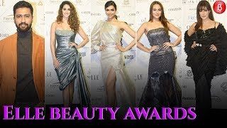 Deepika Padukone, Disha Patani, Vicky Kaushal,Sonakshi Sinha At Elle Beauty Awards 2018!
