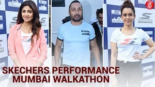 Shilpa Shetty, Sanya Malhotra & Rahul Bose Walk For Skechers Performance WALKATHON