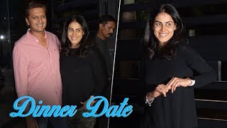 Riteish Deshmukh steps out for a romantic dinner date with wife Genelia D'Souza