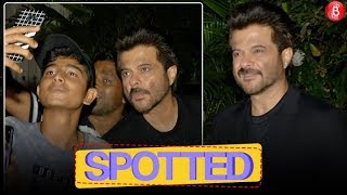 Anil Kapoor spotted in Bandra