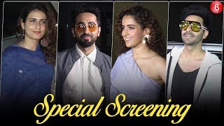 Ayushmann Khurrana, Sanya Malhotra and others at the special screening of 'Badhaai Ho'