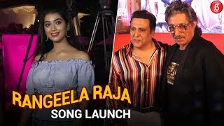 Govinda, Shakti Kapoor & Pahlaj Nihalani At Title Song launch of Rangeela Raja