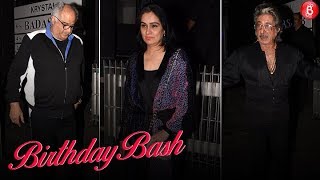 Shakti Kapoor, Shraddha and Anil Kapoor at Padmini Kolhapure’s birthday bash