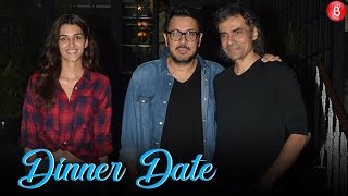 Imtiaz Ali Dinner Date With Kriti Sanon & Dinesh Vijen