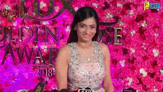 Ankita Lokhande Shocking Reaction On Her Marriage - Lux Golden Rose Awards 2018