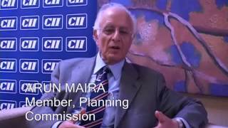 Mr Arun Maira Member Planning Commission at CIIs AGM & National Conference 2013