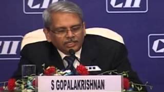 Kris Gopalakrishnan President CII on Accelerating Economic Growth: Global Engagement - FTA With EU