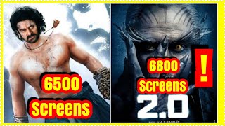 Did 2.0 Beats Baahubali 2 Screen Count Record In India?