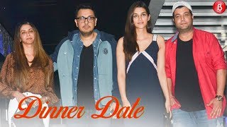 Kriti Sanon and Varun Sharma spotted post a dinner date