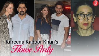 Bollywood Stars storm in at Kareena Kapoors residence for a house party
