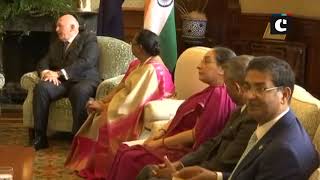 President Kovind meets Australian Governor General Peter Cosgrove