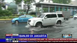Hujan Deras, Jalan Salemba Raya dan Cikini Terendam Banjir