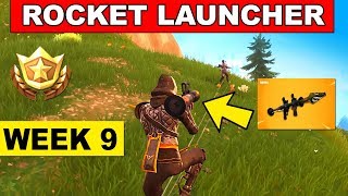 Rocket or Grenade Launcher Eliminations - Fortnite Week 9 Challenge (Where to find Location)