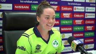 Ireland Captain Laura Delany pre tournament press conference