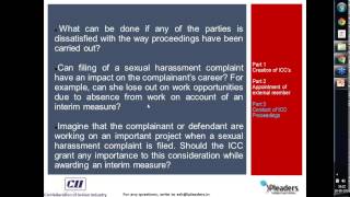 Understanding the Act on Prevention of Sexual Harassment of Women at Workplace